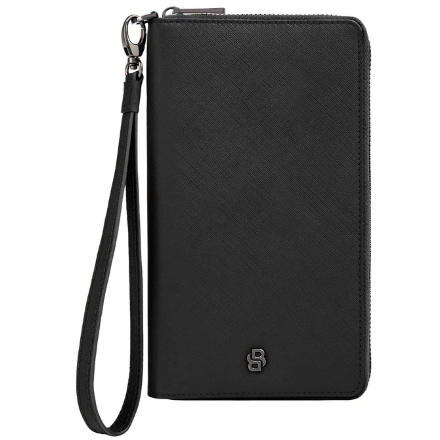 BOSS Double B Saffiano Travel Wallet
