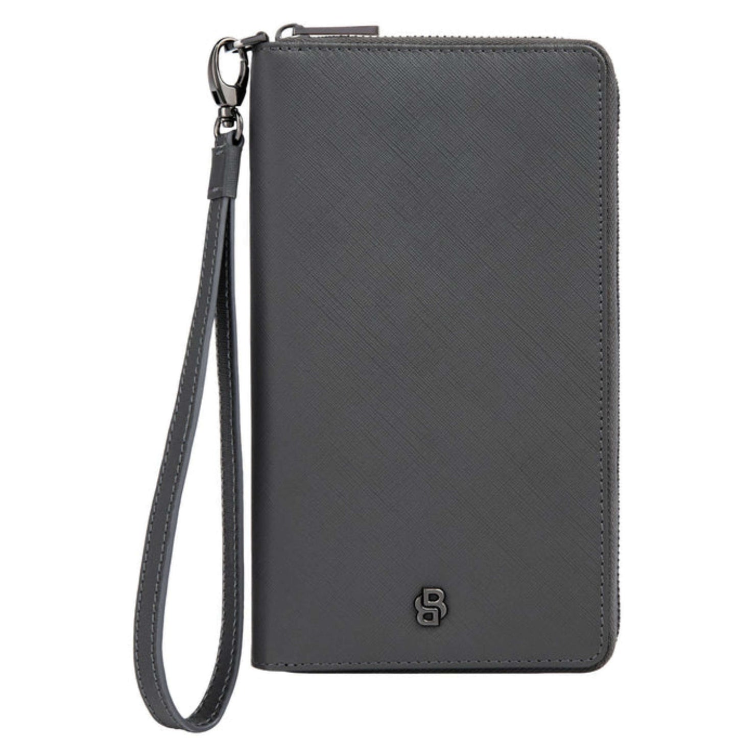 BOSS Double B Saffiano Travel Wallet