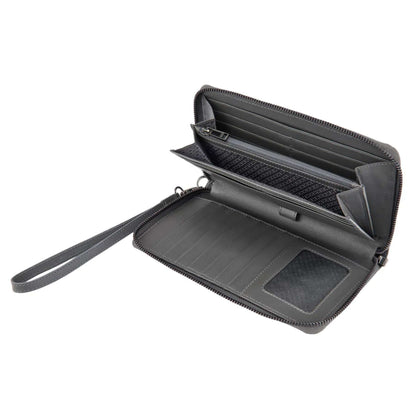BOSS Double B Saffiano Travel Wallet