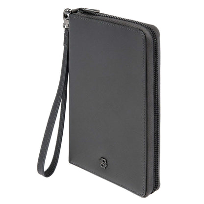 BOSS Double B Saffiano Travel Wallet