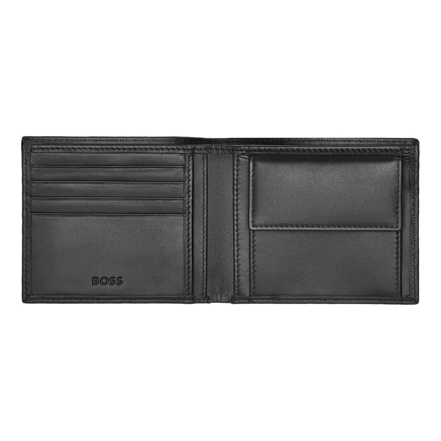 BOSS Classic Smooth Coin Wallet