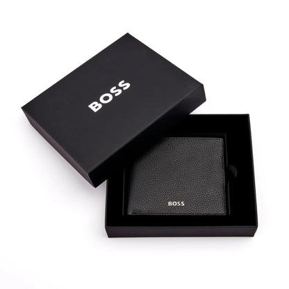 BOSS Classic Grained Coin Wallet
