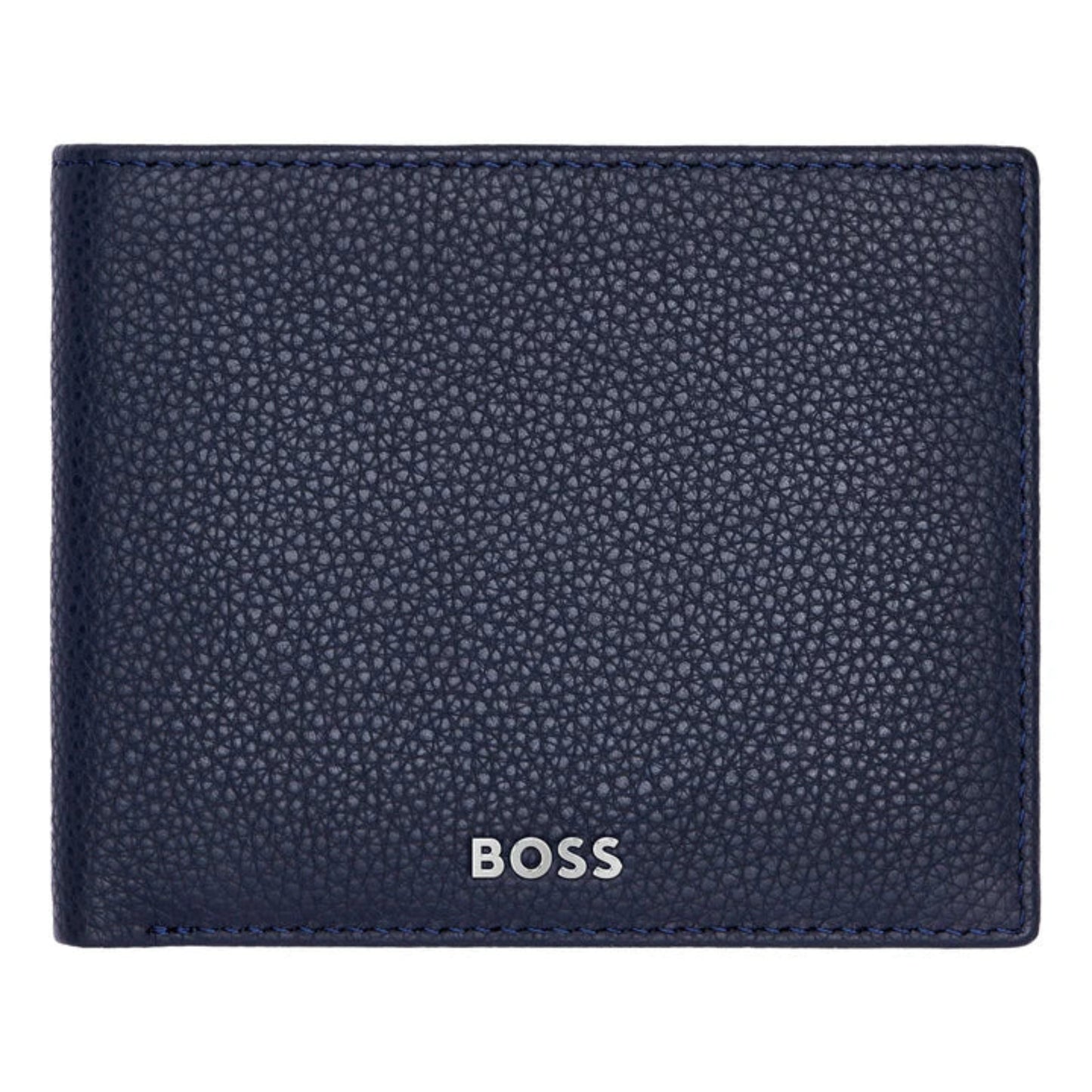 BOSS Classic Grained Coin Wallet