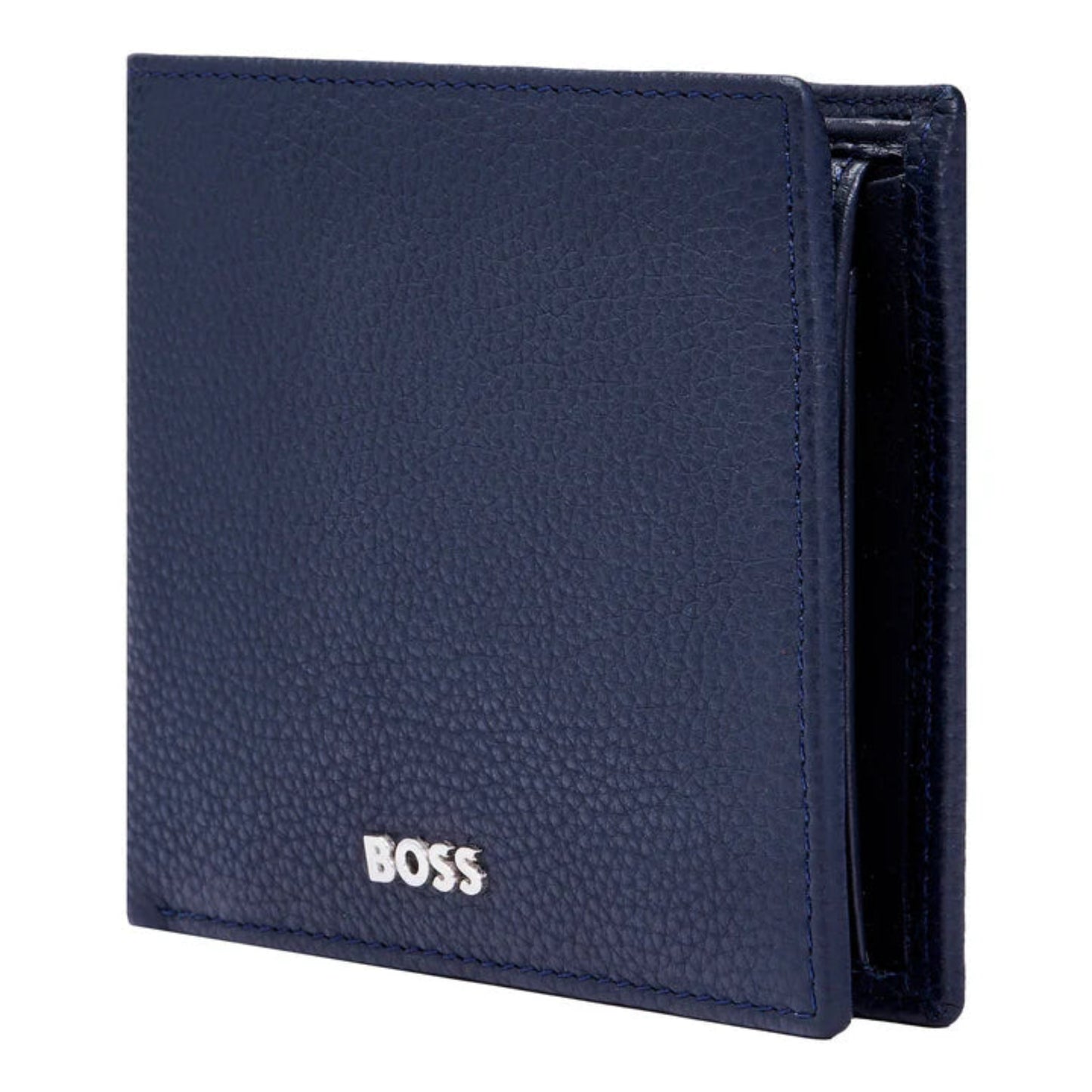 BOSS Classic Grained Coin Wallet