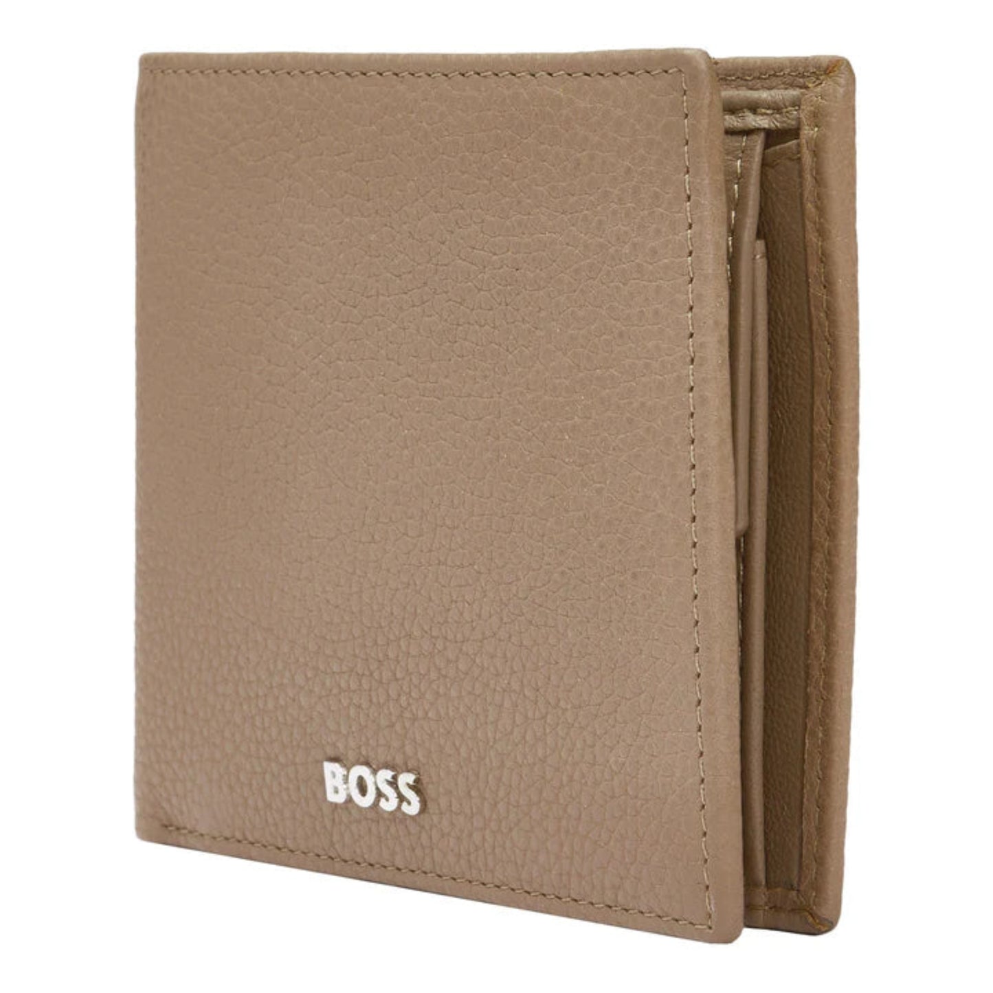 BOSS Classic Grained Coin Wallet