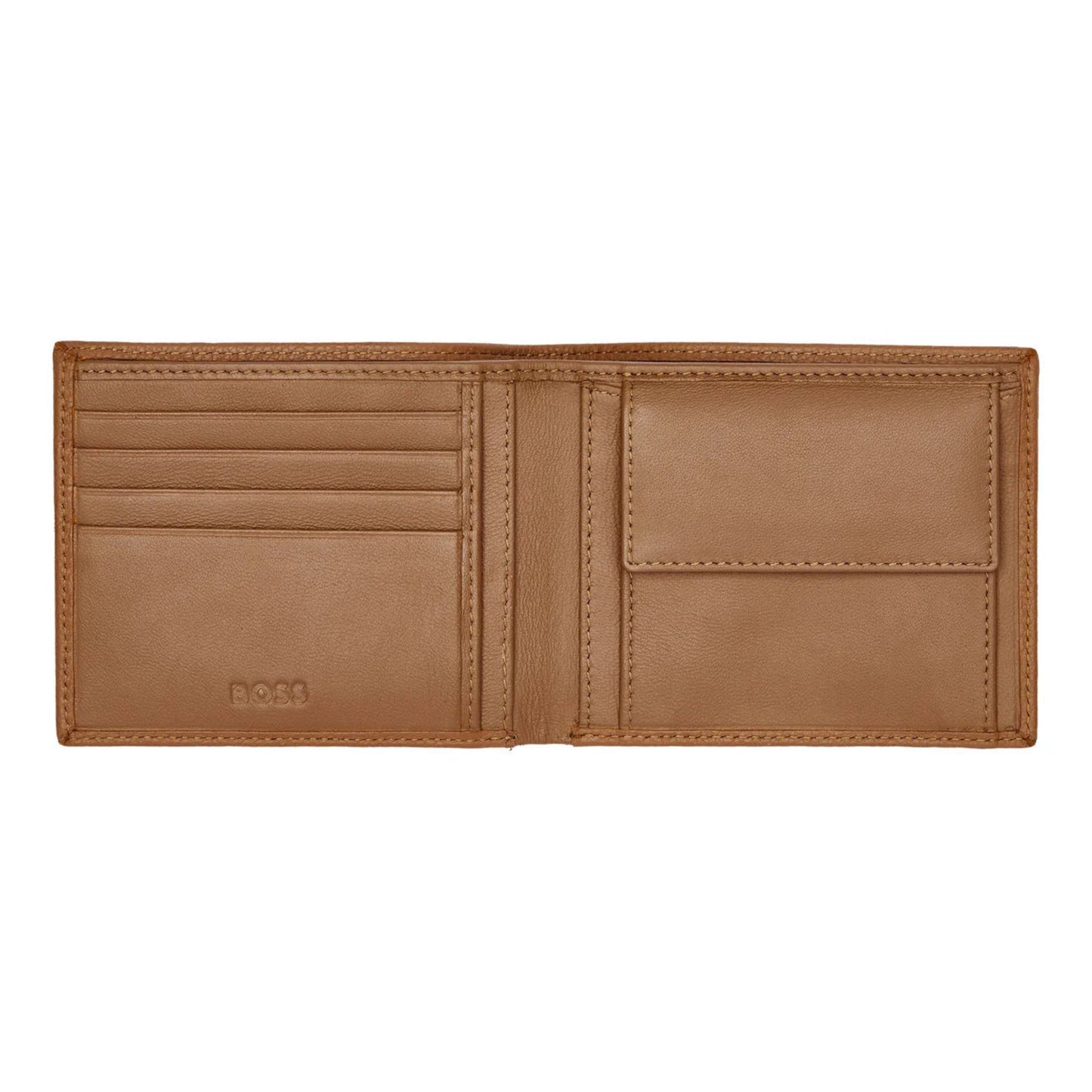 BOSS Classic Grained Coin Wallet