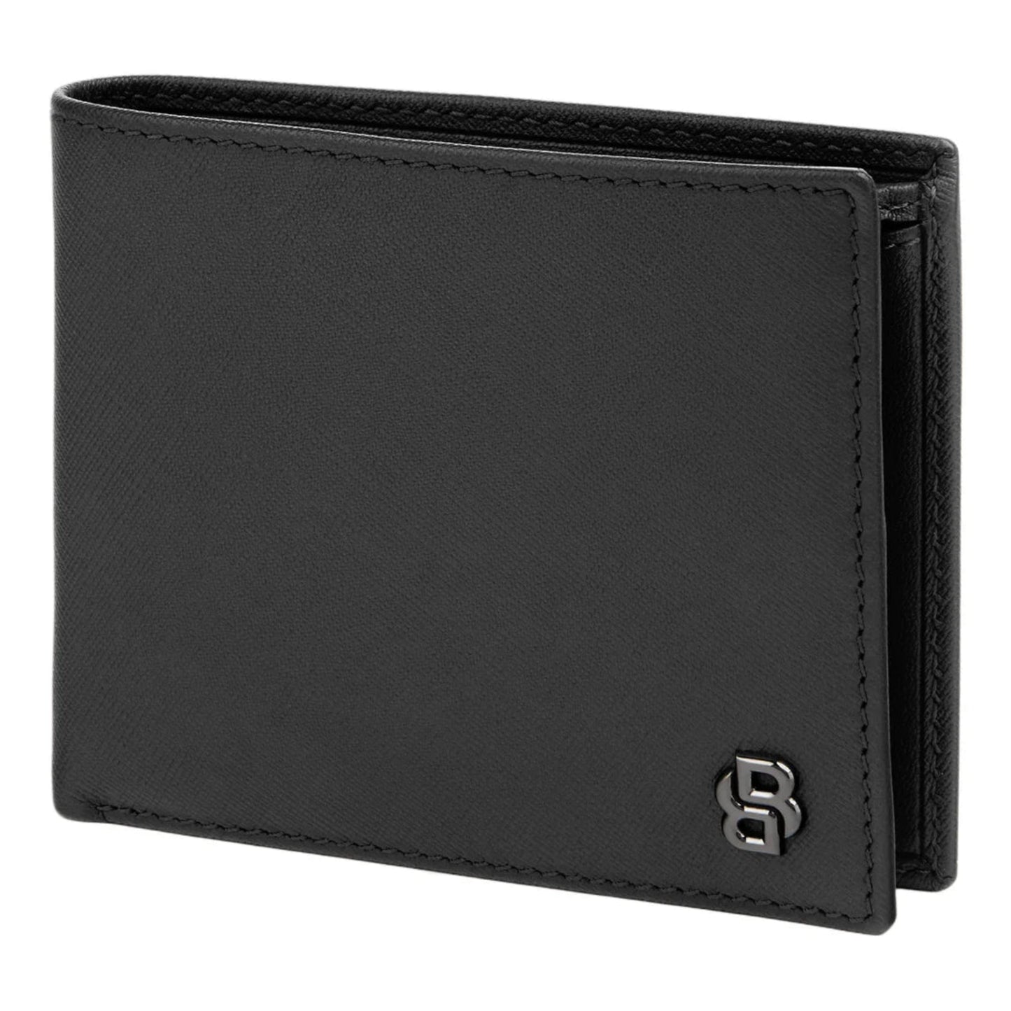 BOSS Double B Saffiano Coin Wallet