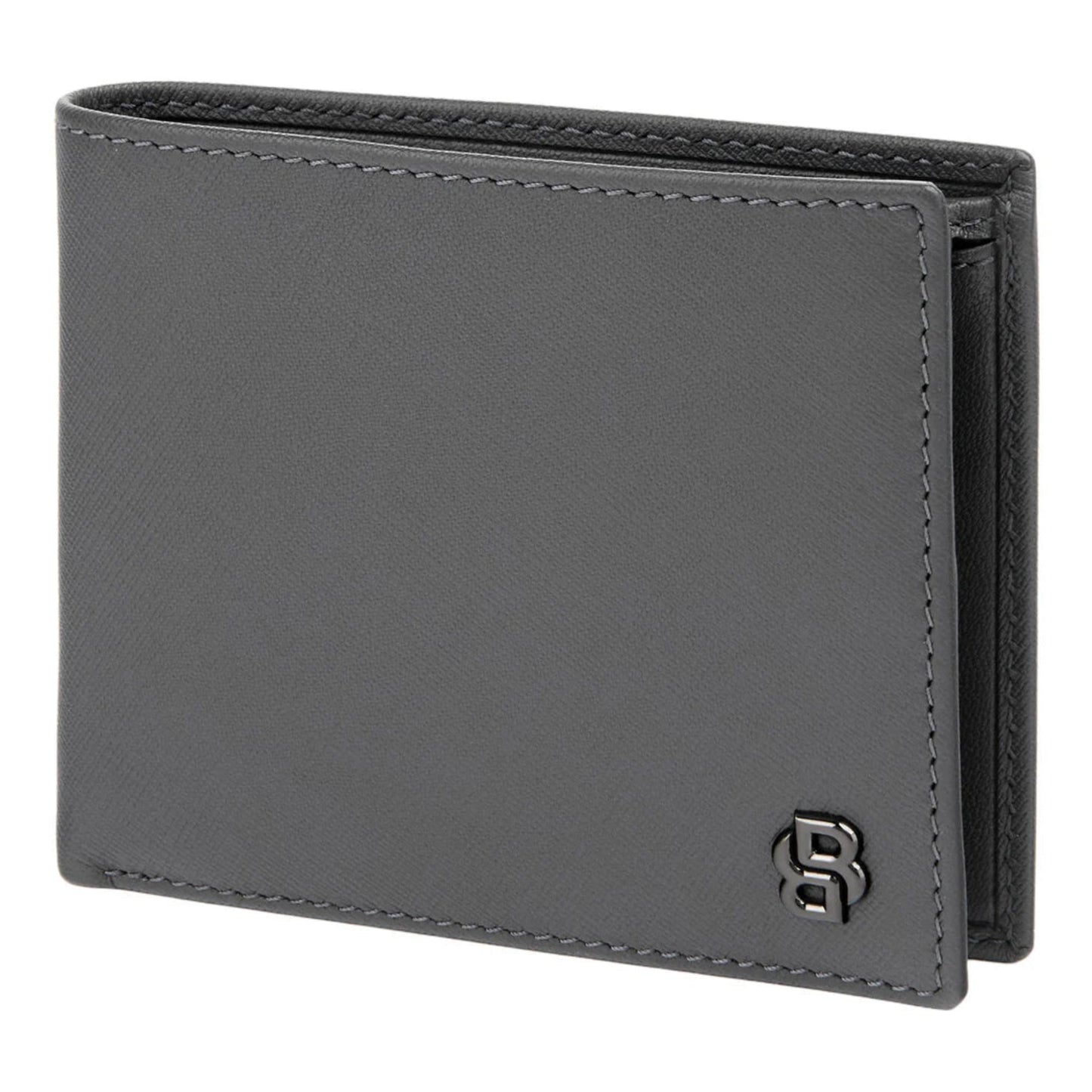 BOSS Double B Saffiano Coin Wallet