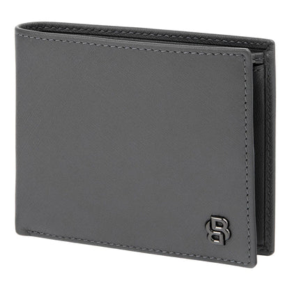 BOSS Double B Saffiano Coin Wallet