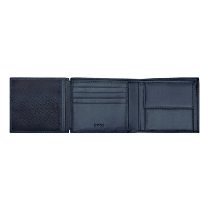 BOSS Classic Grained Money Wallet (with flap)