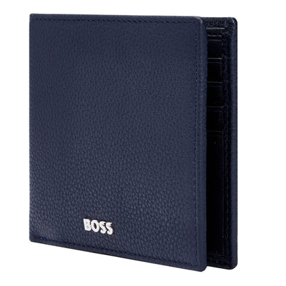 BOSS Classic Grained Money Wallet (with flap)