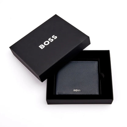 BOSS Classic Grained Money Wallet (with flap)