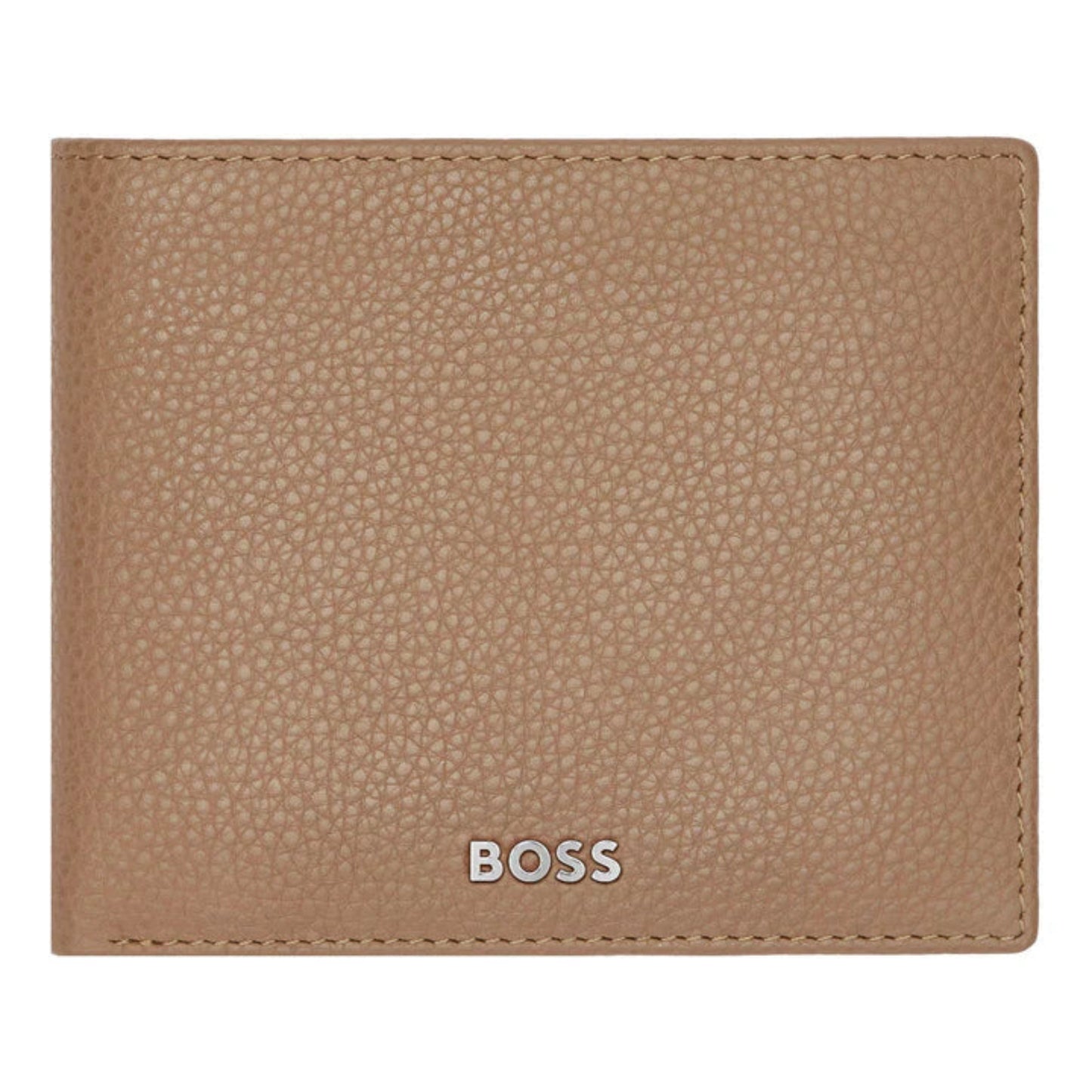 BOSS Classic Grained Money Wallet (with flap)