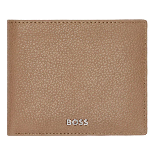 BOSS Classic Grained Money Wallet (with flap)