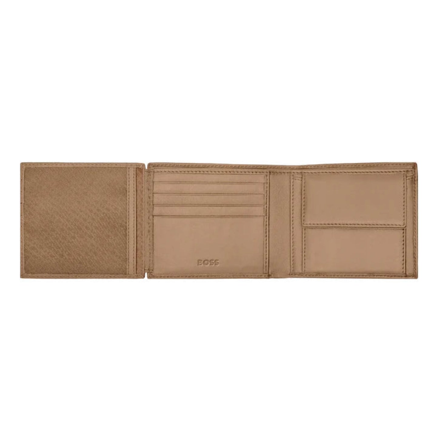 BOSS Classic Grained Money Wallet (with flap)