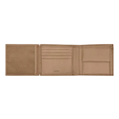 BOSS Classic Grained Money Wallet (with flap)