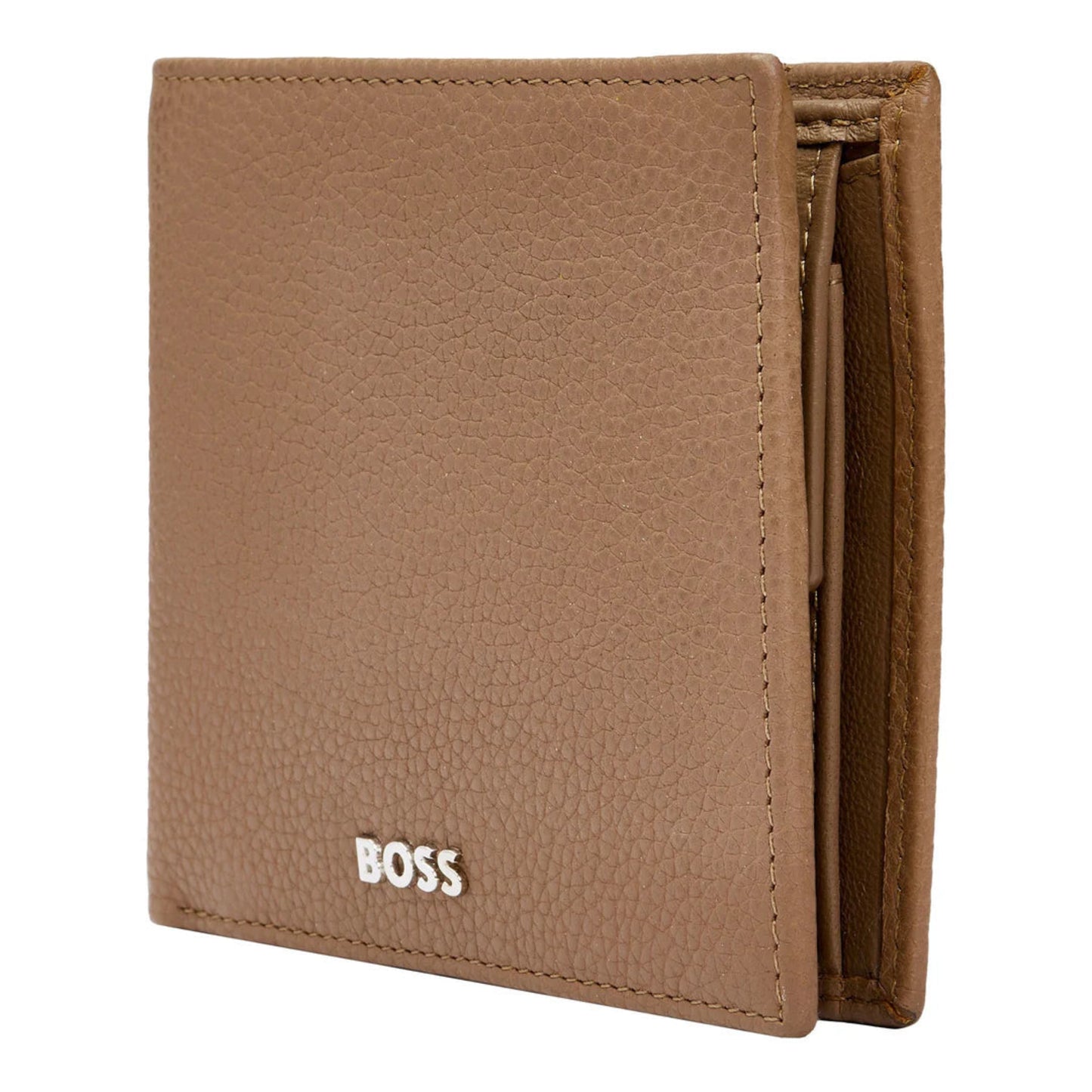 BOSS Classic Grained Money Wallet (with flap)
