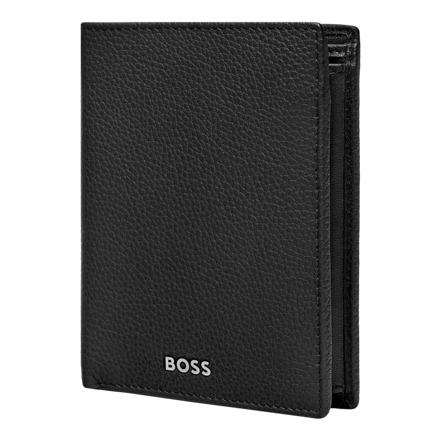 BOSS Classic Grained Money Wallet (vertical flap)