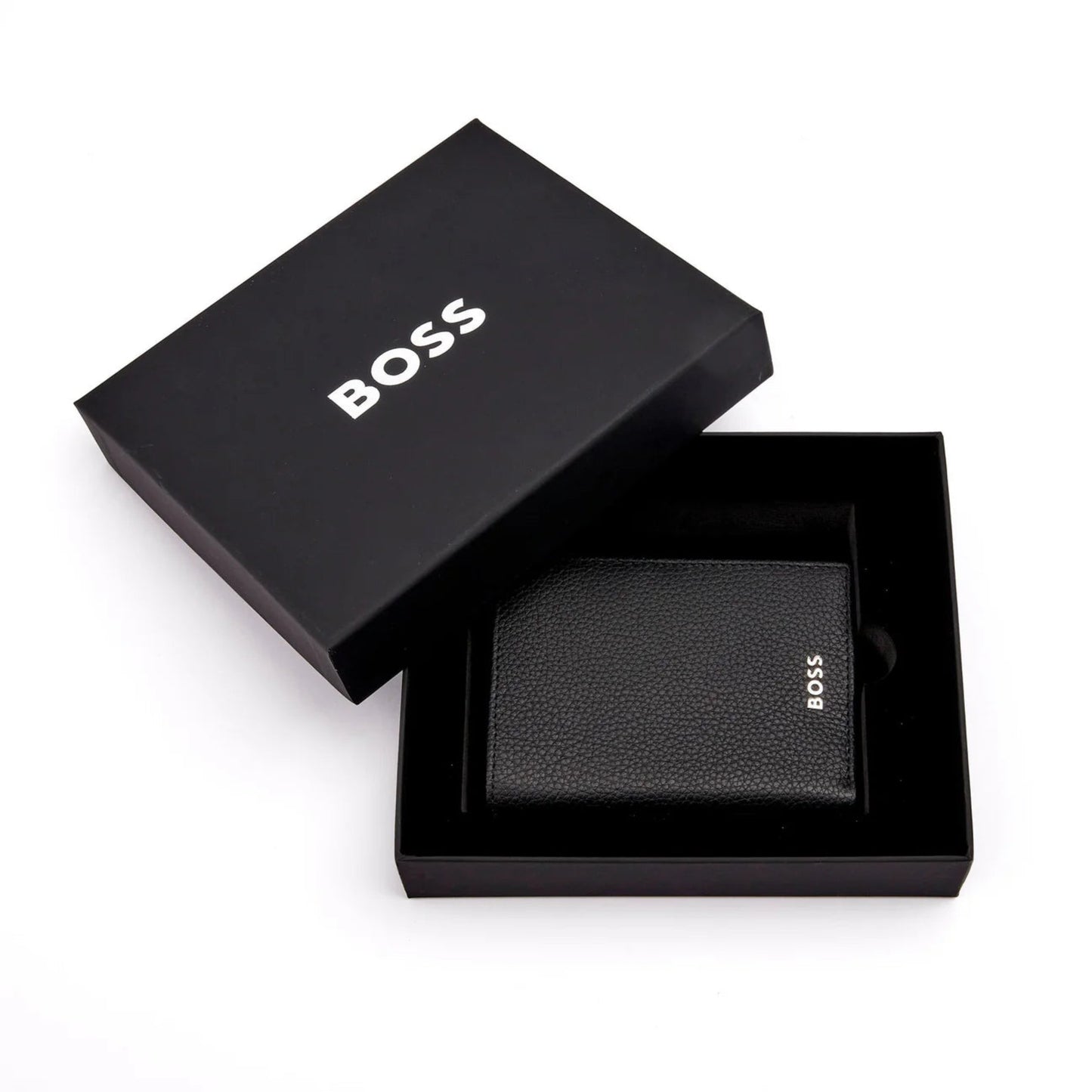 BOSS Classic Grained Money Wallet (vertical flap)