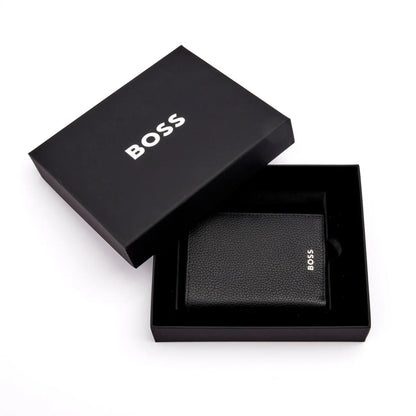BOSS Classic Grained Money Wallet (vertical flap)