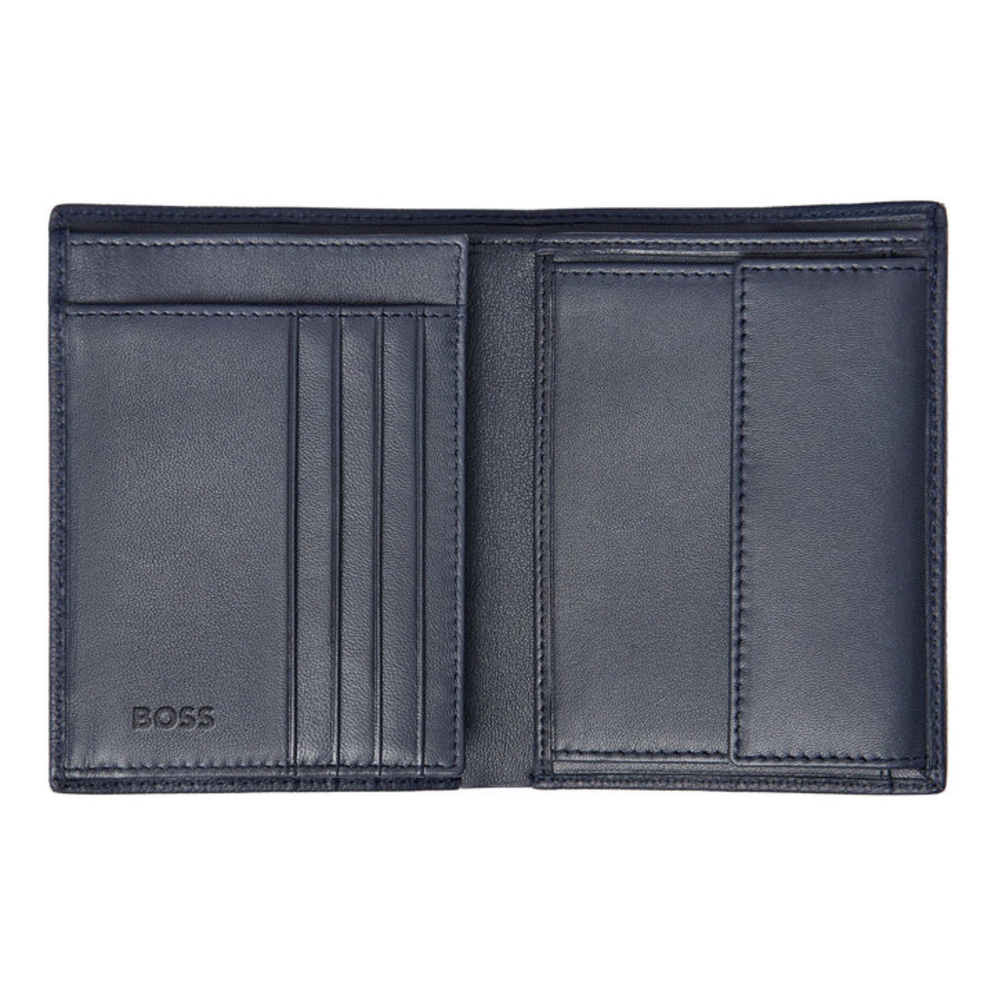 BOSS Classic Grained Money Wallet (vertical flap)