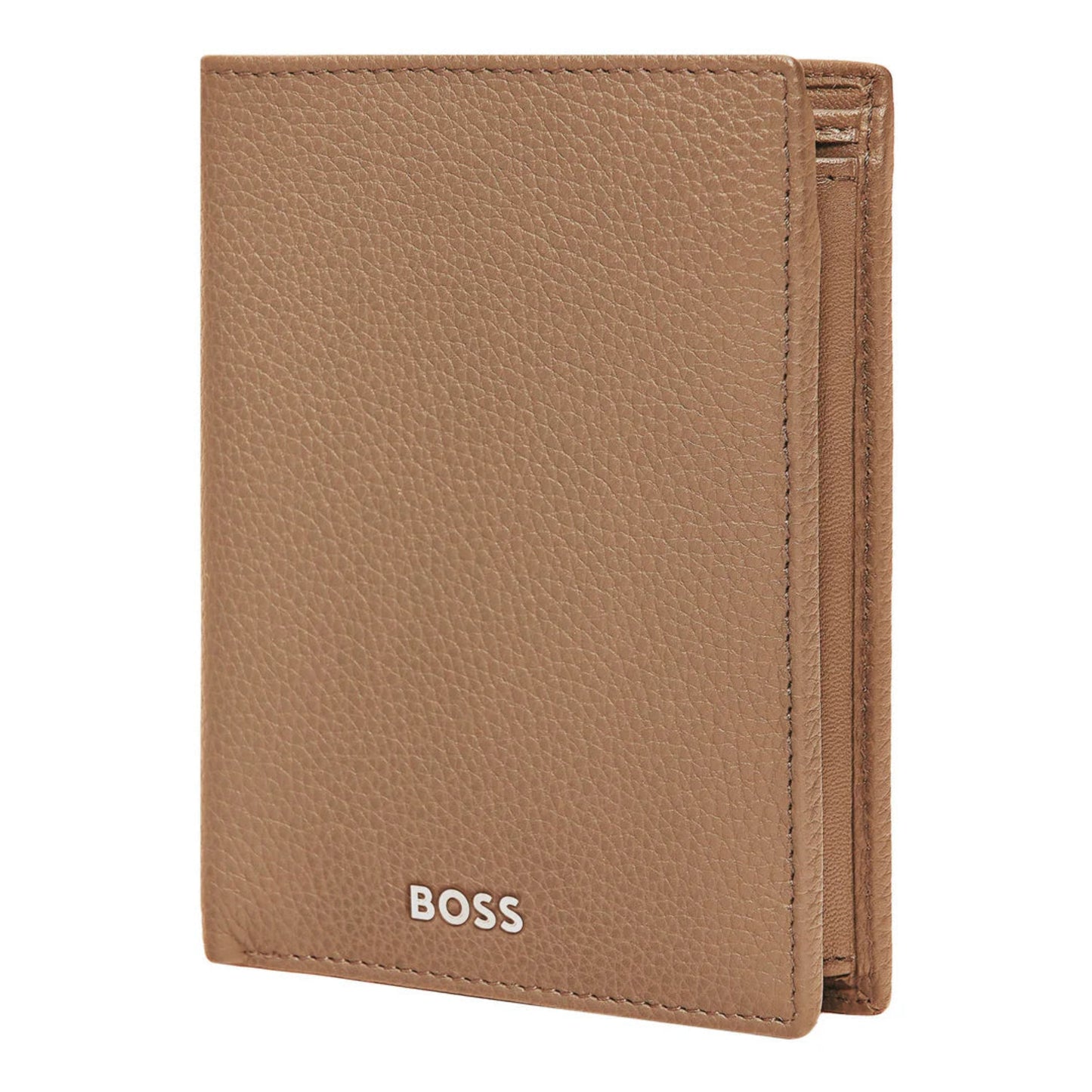 BOSS Classic Grained Money Wallet (vertical flap)
