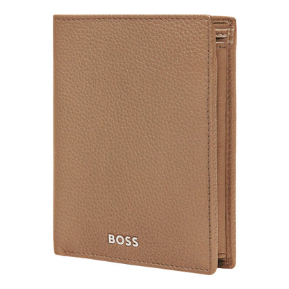 BOSS Classic Grained Money Wallet (vertical flap)