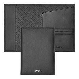 BOSS Classic Smooth Passport Holder HLP403 (Black)