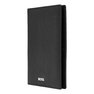 BOSS Classic Grained Passport Holder HLP416 (Black)