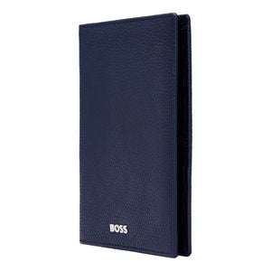 BOSS Classic Grained Passport Holder HLP416 (Navy)