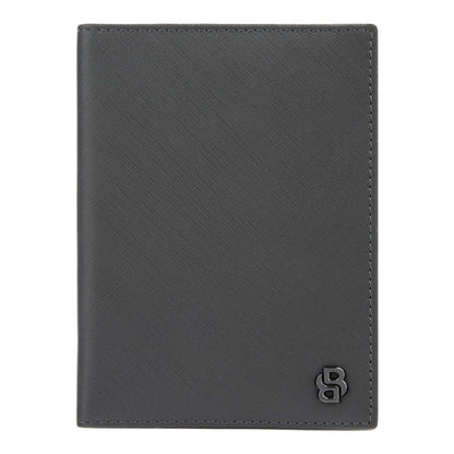 BOSS Double B Saffiano Passport Holder