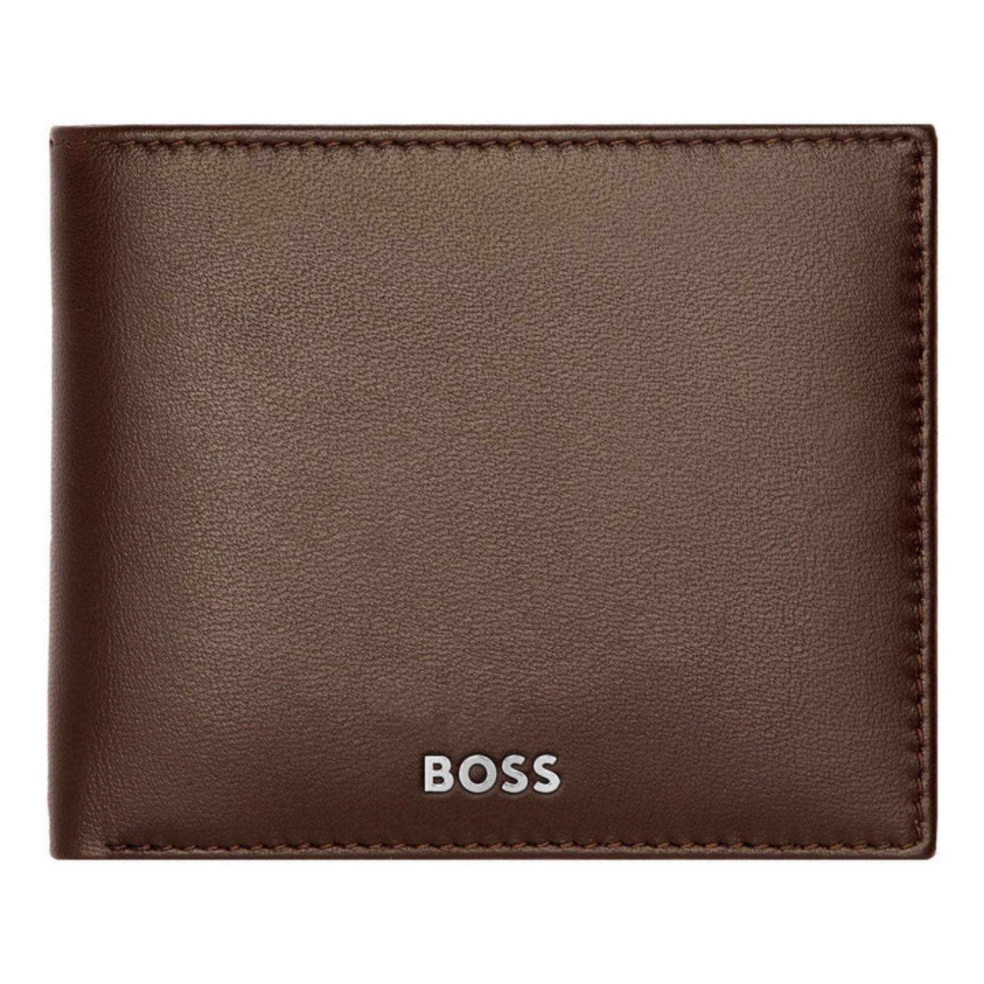 HUGO BOSS HLW403Y-Wallet Classic Smooth Brown