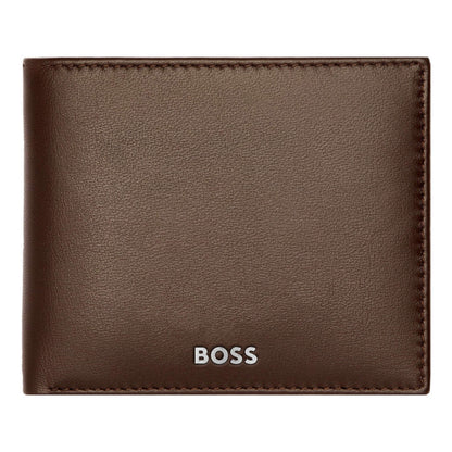 HUGO BOSS HLW403Y-Wallet Classic Smooth Brown