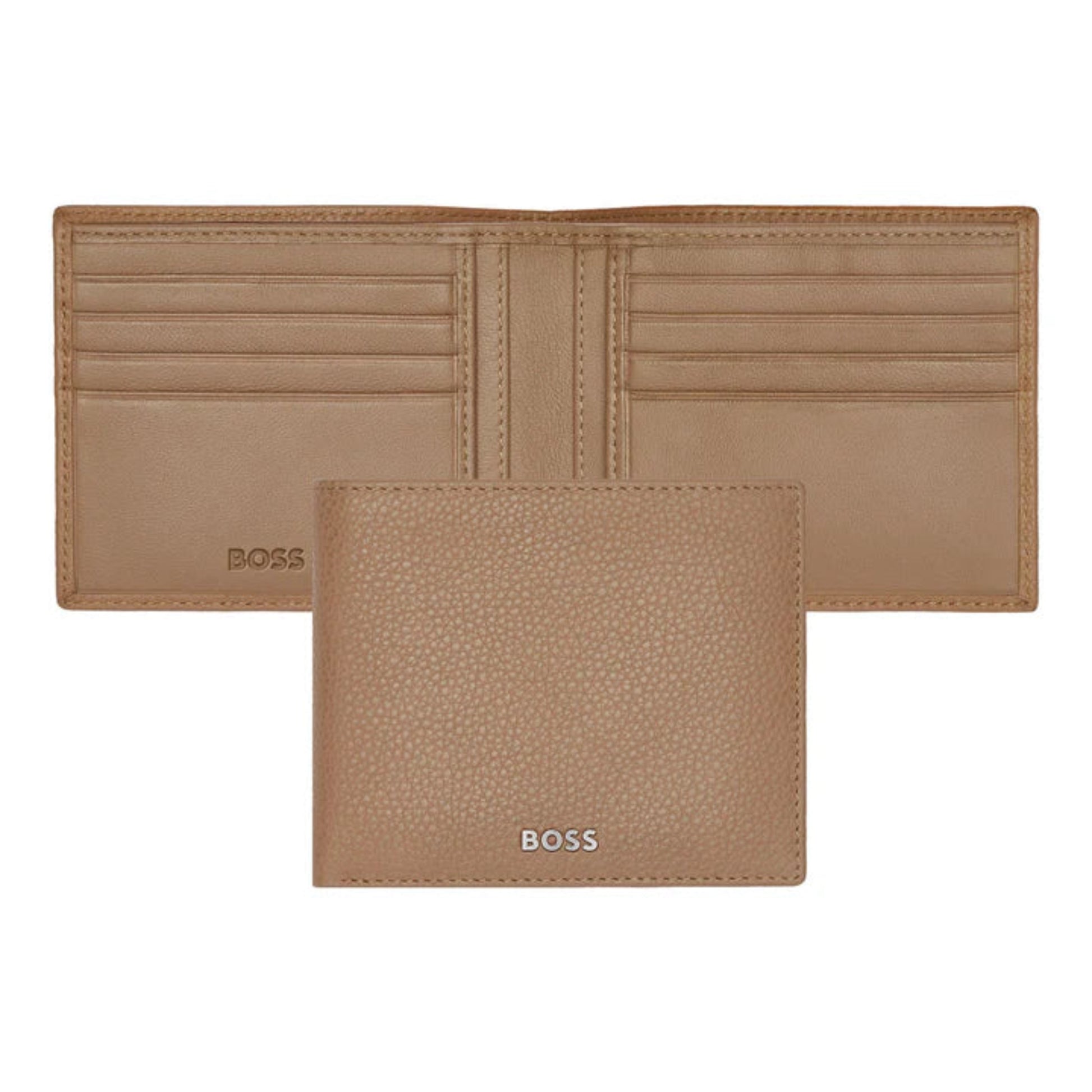 HUGO BOSS Classic Grained Wallet Camel HLW416X
