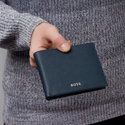BOSS Classic Grained Wallet (with flap)