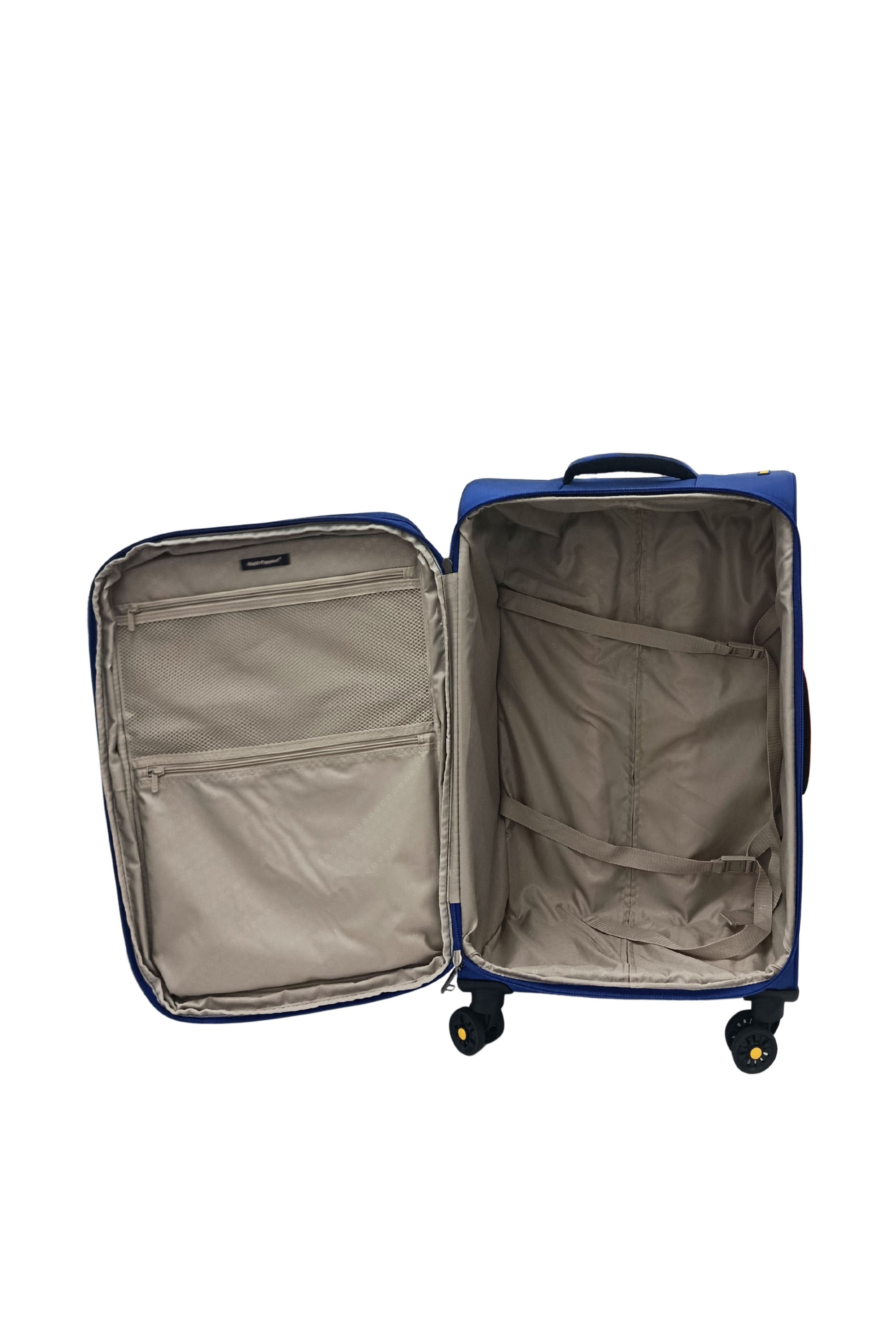 Hush Puppies 69-3149 Montreal Pop lightweight blue  24 inch checked in luggage suitcase