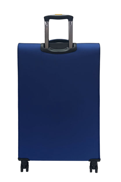 Hush Puppies 69-3149 Montreal Pop lightweight blue 28 inch checked in  luggage suitcase