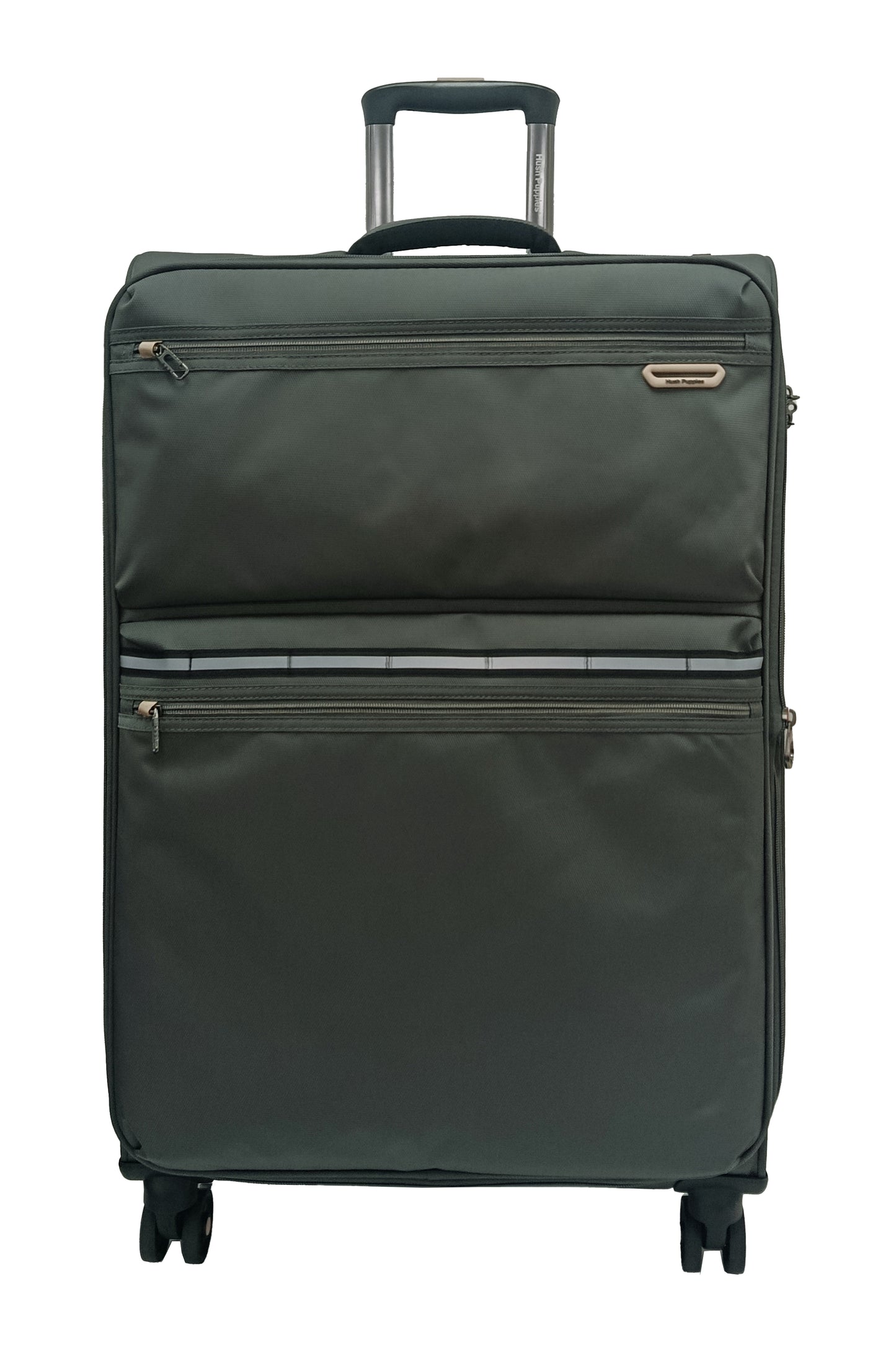 Hush Puppies 69-3149 Montreal Pop lightweight grey 28 inch checked in  luggage suitcase