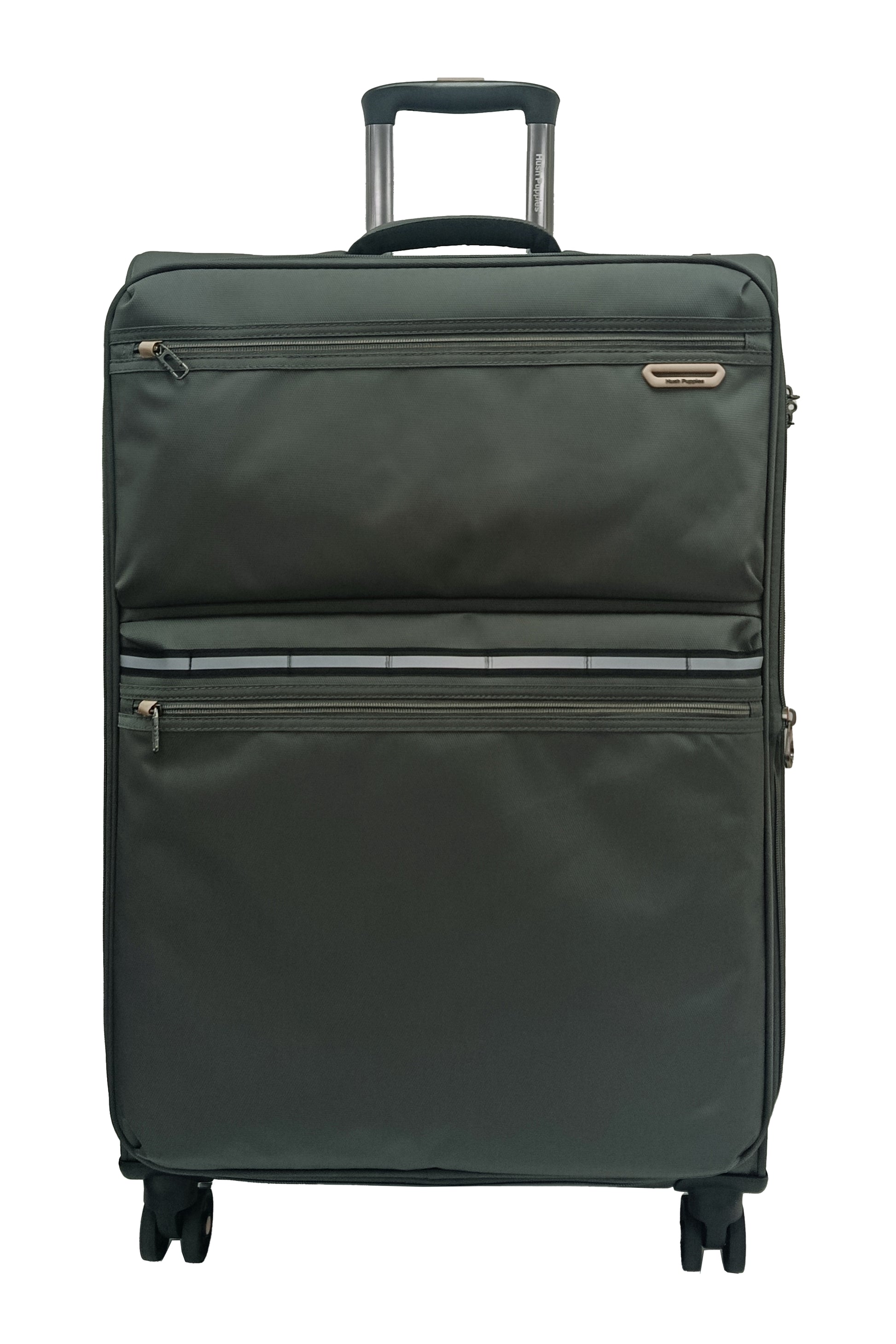 Hush Puppies 69-3149 Montreal Pop lightweight grey 28 inch checked in  luggage suitcase