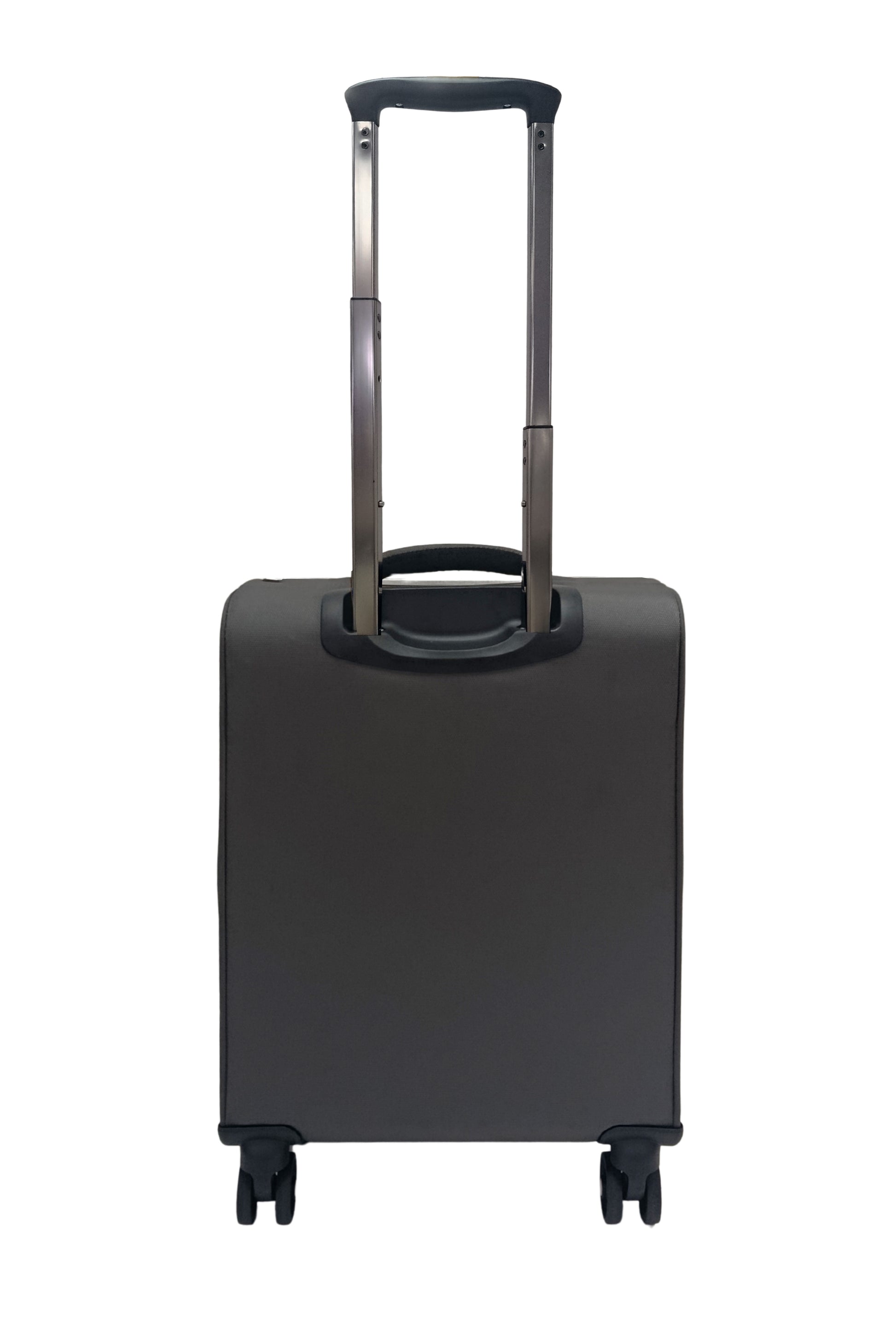 Hush Puppies 69-3149 Montreal Pop lightweight grey cabin size carry-on luggage suitcase 