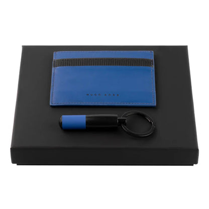 HUGO BOSS Keyring & Card Holder Gift Set HPCK215L