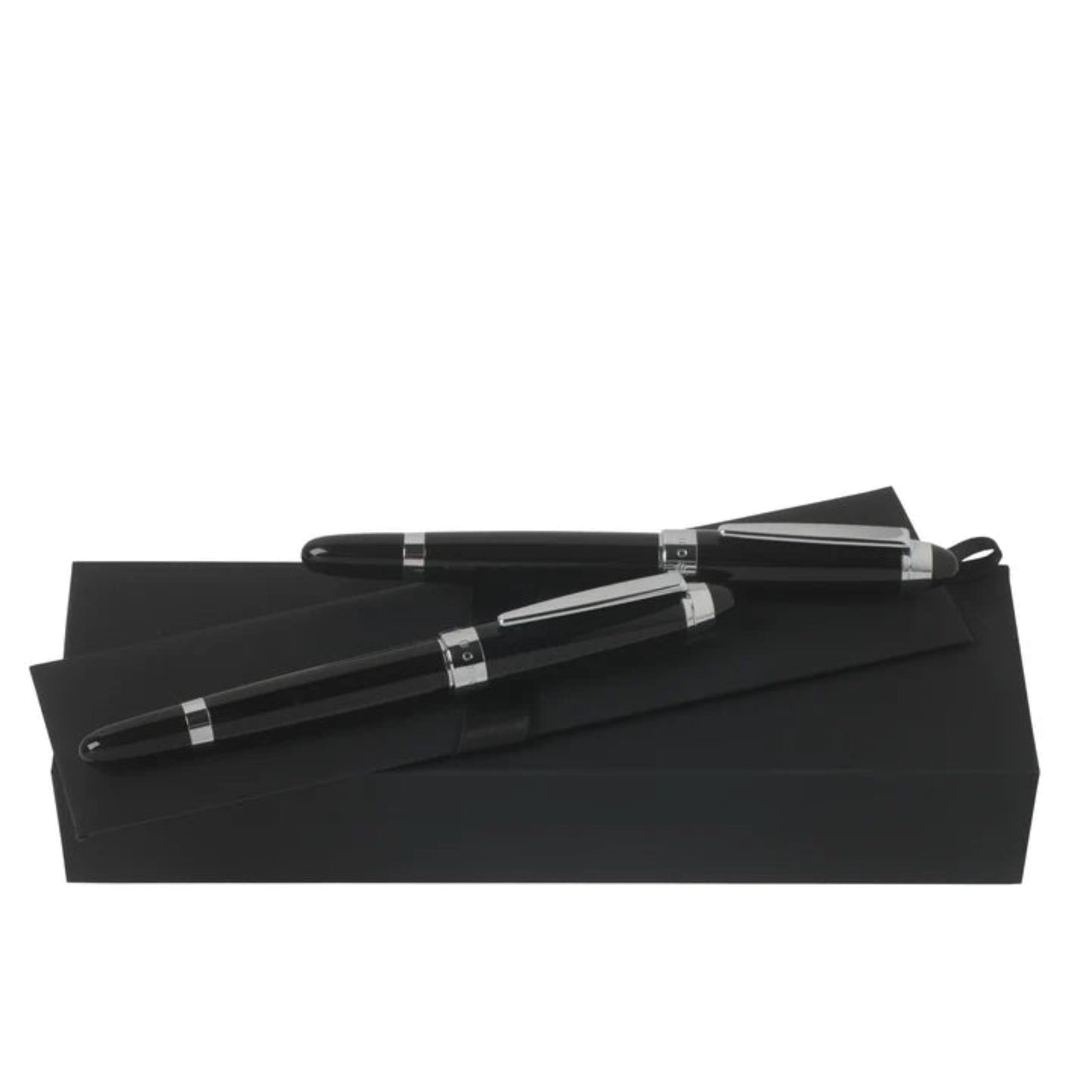 HUGO BOSS Icon Rollerball & Fountain Pen Black HPPR501