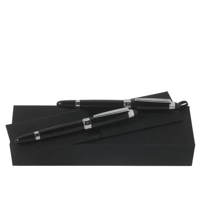 HUGO BOSS Icon Rollerball & Fountain Pen Black HPPR501