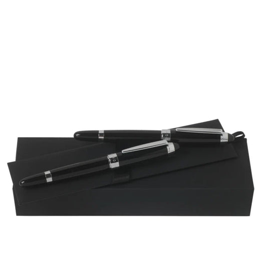 HUGO BOSS Icon Rollerball & Fountain Pen Black HPPR501