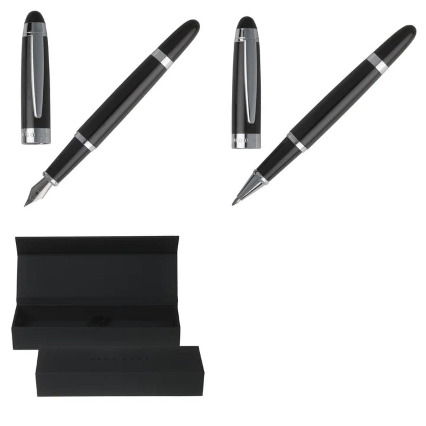 BOSS Icon Rollerball & Fountain Pen Gift Set