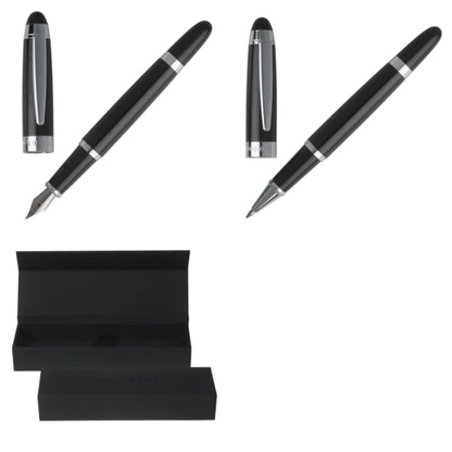 BOSS Icon Rollerball & Fountain Pen Gift Set