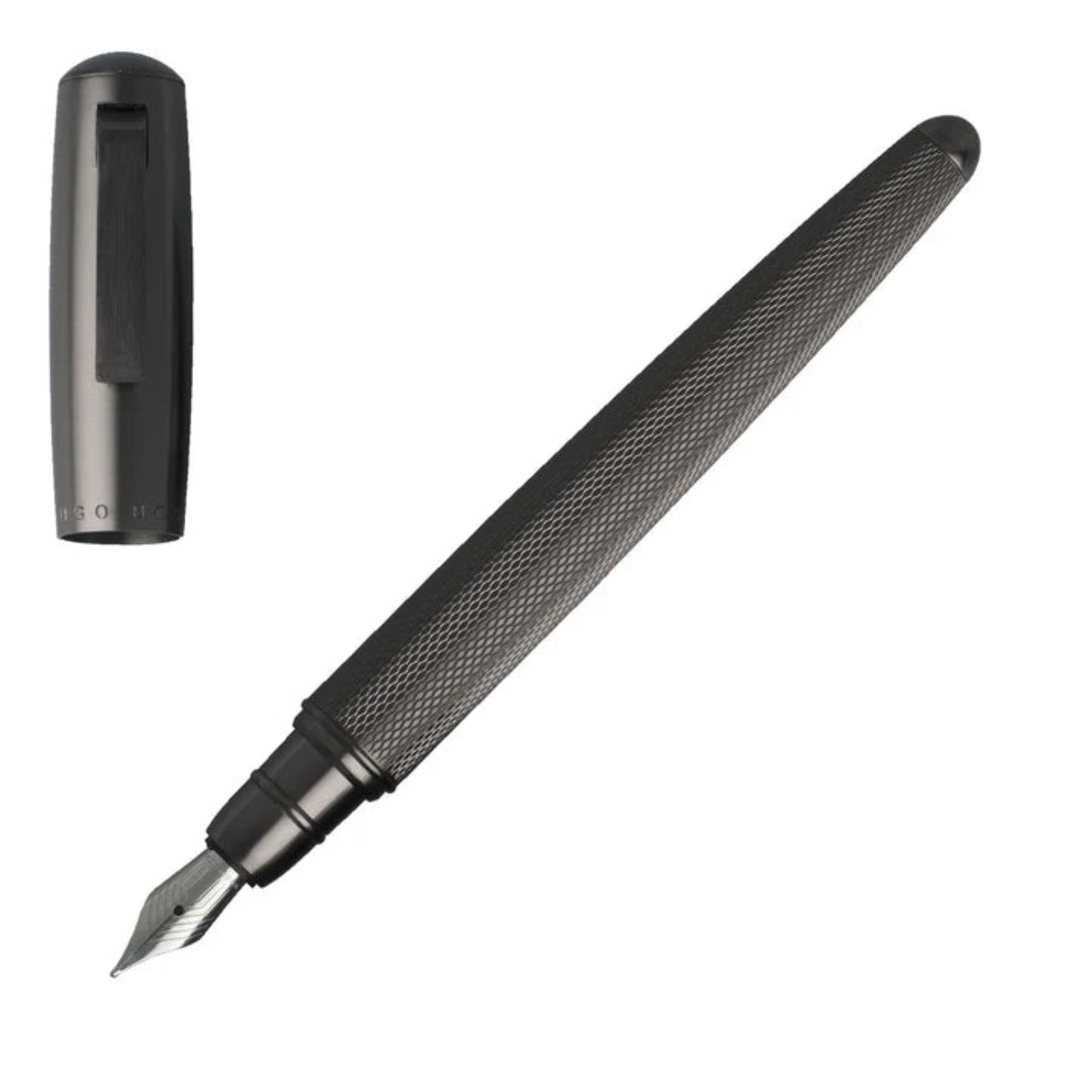 BOSS Pure Matte Rollerball & Fountain Pen Gift Set