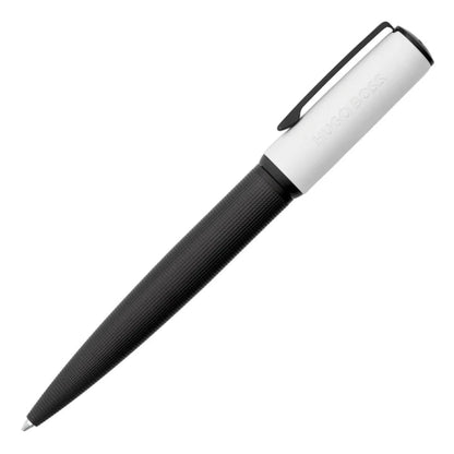 HUGO BOSS Iconic Arche Ballpoint Pen White HSQ4744F
