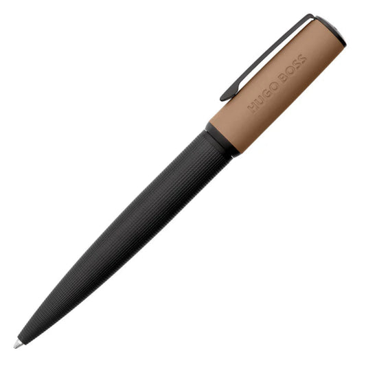 HUGO BOSS Iconic Arche Ballpoint Pen Camel HSQ4744X