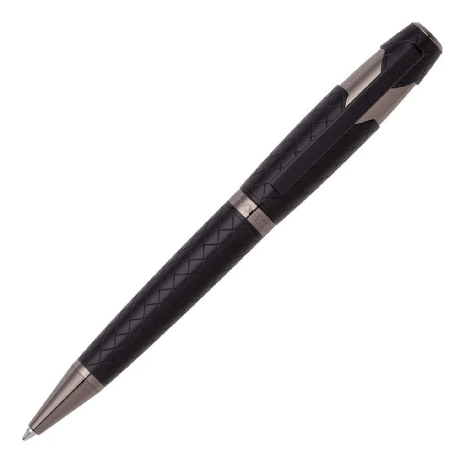 HUGO BOSS Chevron Ballpoint Pen Black HSS2524A